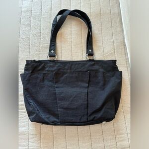 Easy Spirit Black Bag w/ wallet attachment